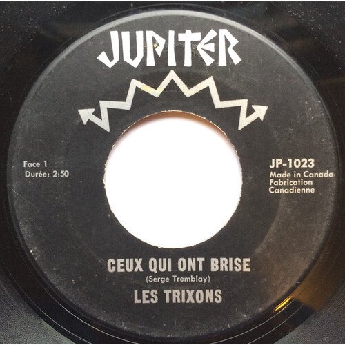 	Ceux Qui Ont Brisé b/w Ce Qu'il Me Reste À Faire