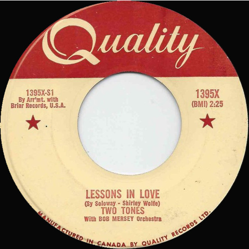 Lessons in Love b/w Sweet Polly