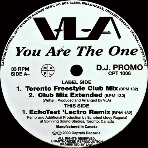 You Are the One (DJ promo)