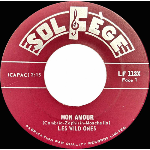 Mon amour b/w Quand je te demande