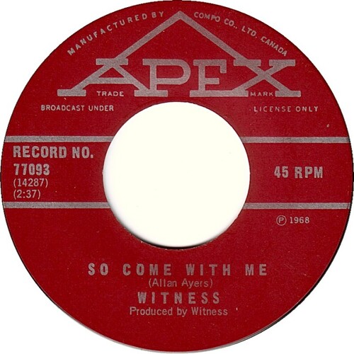 So Come With Me b/w I've Got To Go