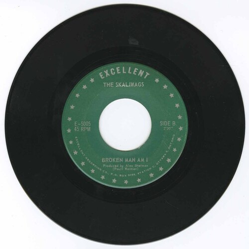 Broken Man I Am b/w Me Minus More (green label)