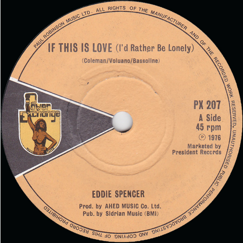 If This Is Love (I'd Rather Be Lonely) b/w You're So Good To Me Baby