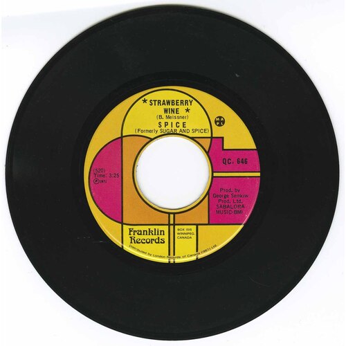 Strawberry Wine b/w Sweet Talking Woman