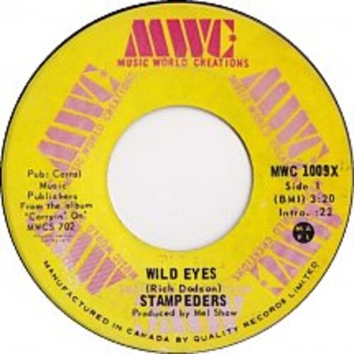 Wild Eyes b/w Carryin' On