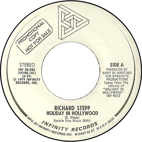 Holiday In Hollywood b/w Holiday In Hollywood