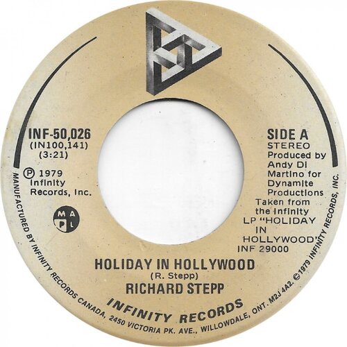 Holiday In Hollywood b/w If I Could Write a Song