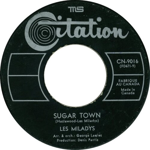 Sugar Town b/w À Cause De Toi