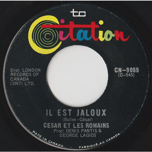 Il Est Jaloux b/w Je Veux Vivre