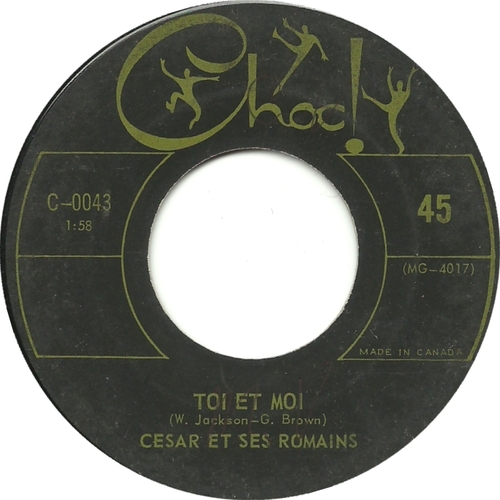 Toi Et Moi b/w Pour Toi (César et Ses Romains)