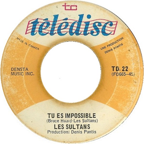 Tu Es Impossible b/w Pardonne-Moi