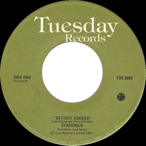 Detroit Rocker b/w No Control