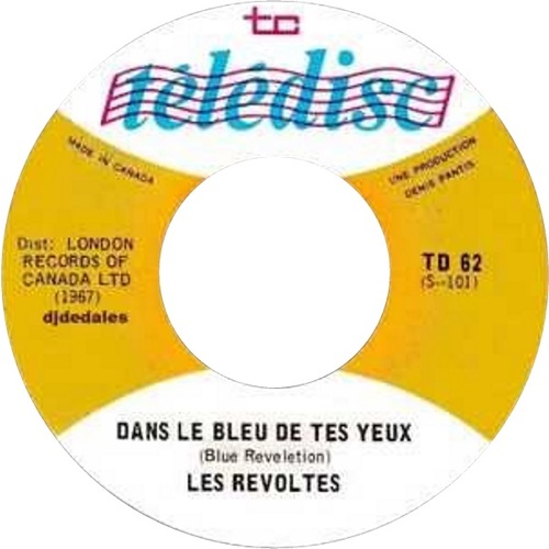 Le Bon Temps b/w Dans Le Bleu De Tes Yeux (Blue Revelation)