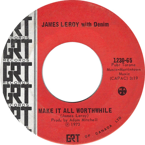 Make It All Worthwhile b/w Comin' To A Party