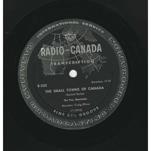 The Pas, Manitoba - Programme E-255