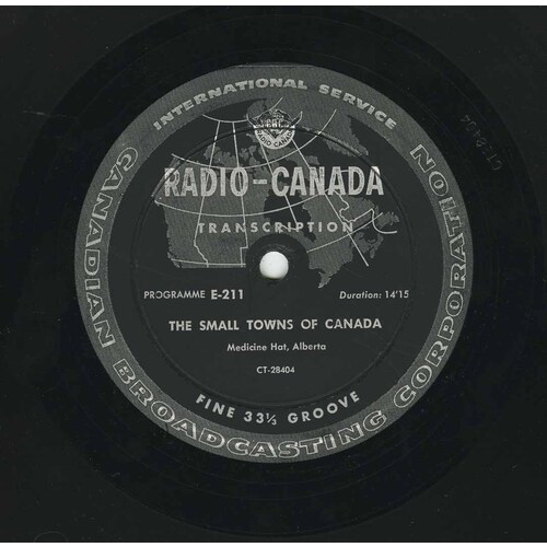 Medicine Hat, Alberta - Programme E-211