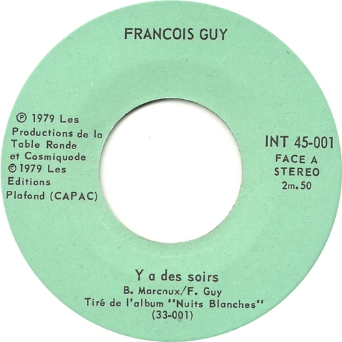 Y'a des soirs b/w Tout le monde tout nu