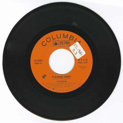 Eleanor Rigby b/w Can't Live Without You