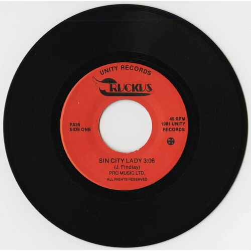 Sin City Lady b/w One Night Stand