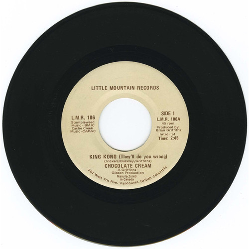 King Kong (They’ll Do You Wrong) b/w Raw Kong