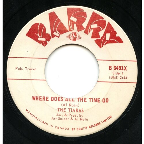 Where Does All The Time Go b/w All I Ever Need Is You