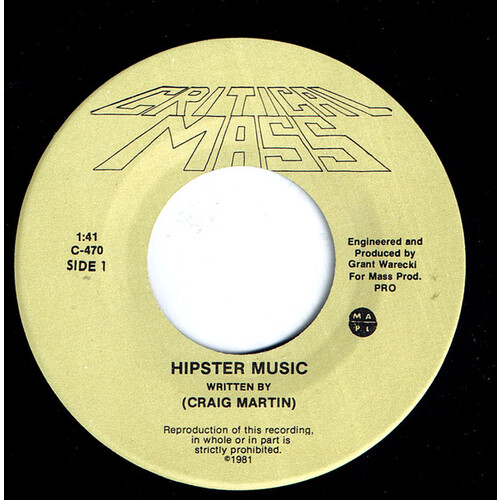 Hipster Music b/w Made the Scene