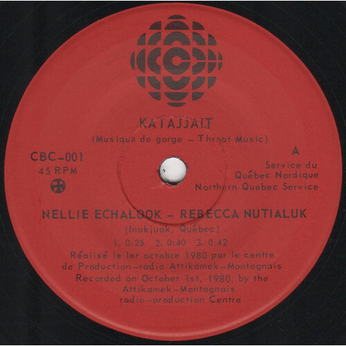 Katajjait (Musique de gorge - Throat Music)