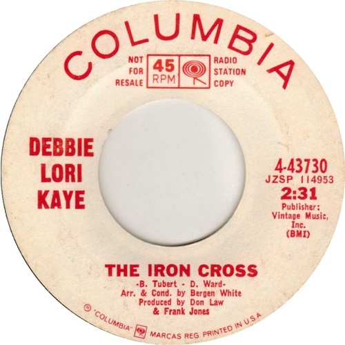 The Iron Cross b/w Baby What I Mean (promo)