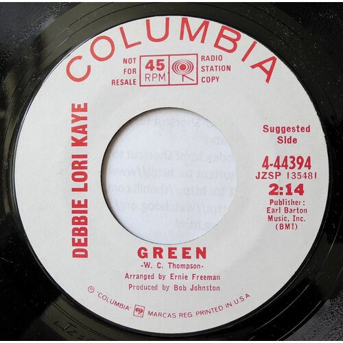 Green b/w Battle Hymn Of The Republic