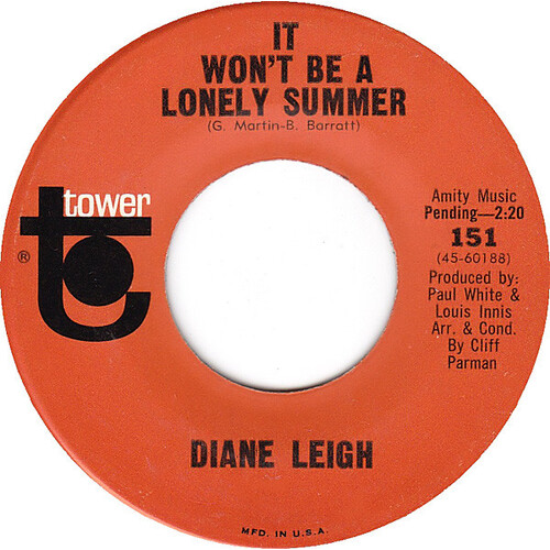 It Won't Be A Lonely Summer b/w Day After Lonely Day