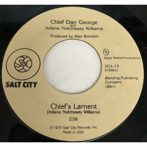 Chief's Lament b/w Mountain Air