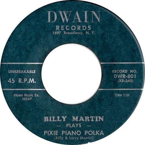 Pixie Piano Polka b/w Fly Away Heart