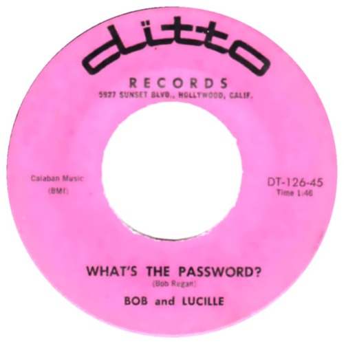 What's The Password? b/w The Big Kiss