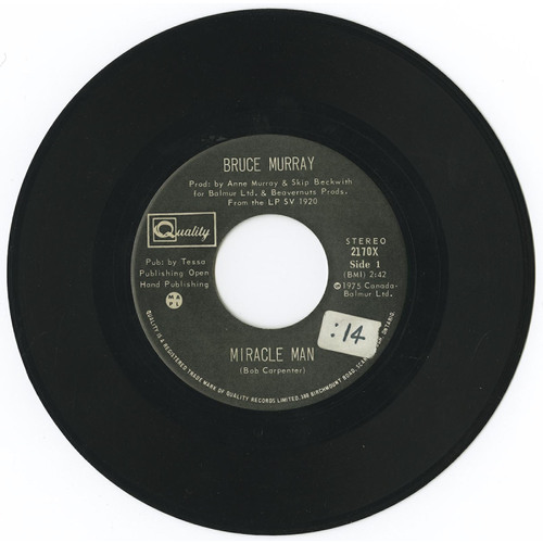 Miracle Man b/w Sunshine Song