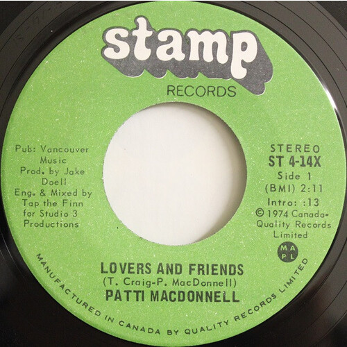 Lovers And Friends b/w Beside Me