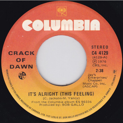 It's Alright b/w I Can't Move No Mountains