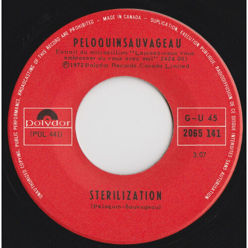 Sterilization b/w Le Cirque/ Mama Vagina