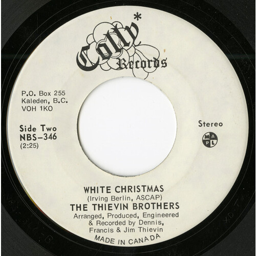 Santa You're a Hippie b/w White Christmas