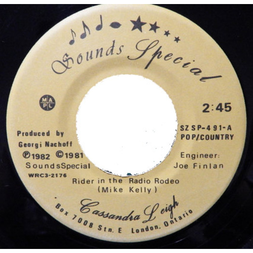 Rider in the Radio Rodeo b/w If You Need Me