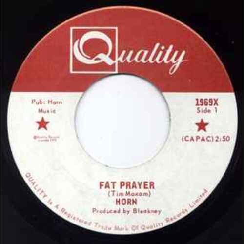 Fat Prayer b/w Johnathan's Madness