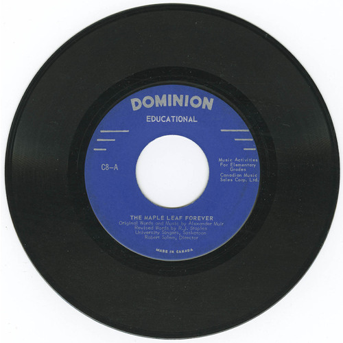 The Maple Leaf Forever b/w The Children's Song/ Song of the Peaceful Children