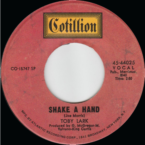 Shake a Hand b/w Twenty-Four Hours
