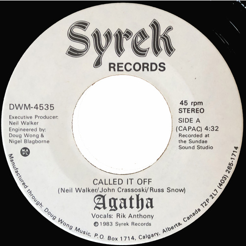 Called it Off b/w Meet You On the Other Side