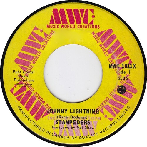 Johnny Lightning b/w Today Is The Beginning Of The Rest Of Your Life