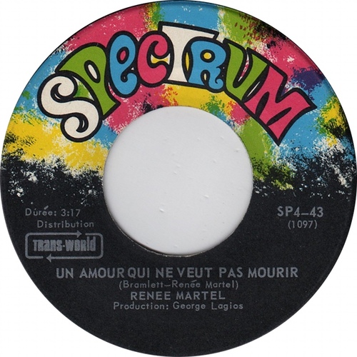 Un Amour Qui Ne Veut Pas Mourir b/w Ta Femme A Toi