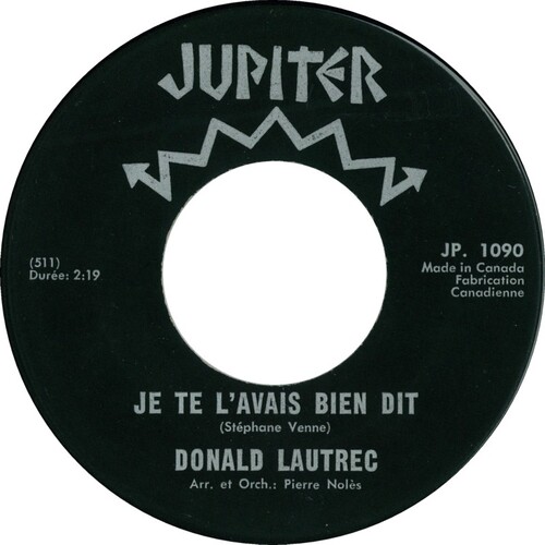 Je Te L'avais Bien Dit b/w Dou-Wak-Ka-Dou-Wa