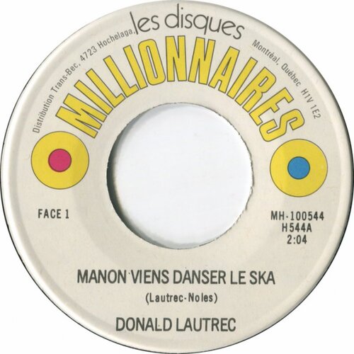 Manon Viens Danser Le Ska b/w C'est Le Ska