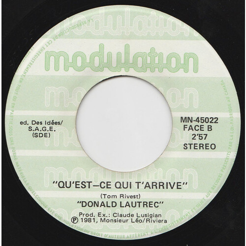 	Je Chante Pour Le Monde b/w Qu'est-ce Qui T'arrive