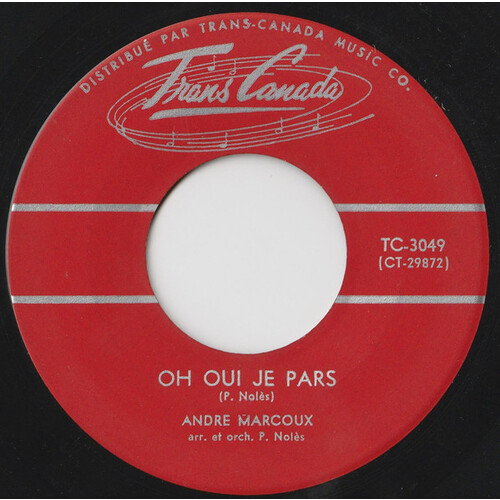  Oh Oui Je Pars b/w Sophie