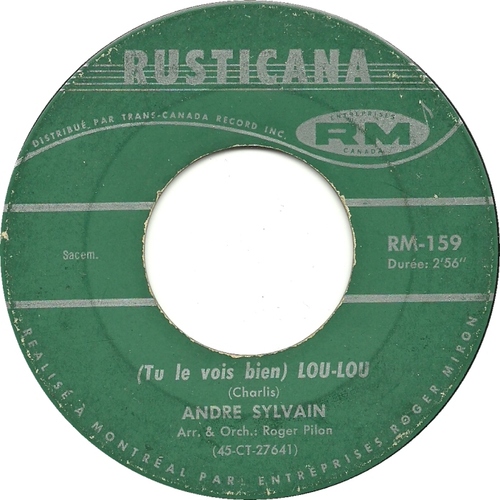 (Tu Le Vois Bien) Lou-Lou b/w Ce N'est Plus Comme Avant